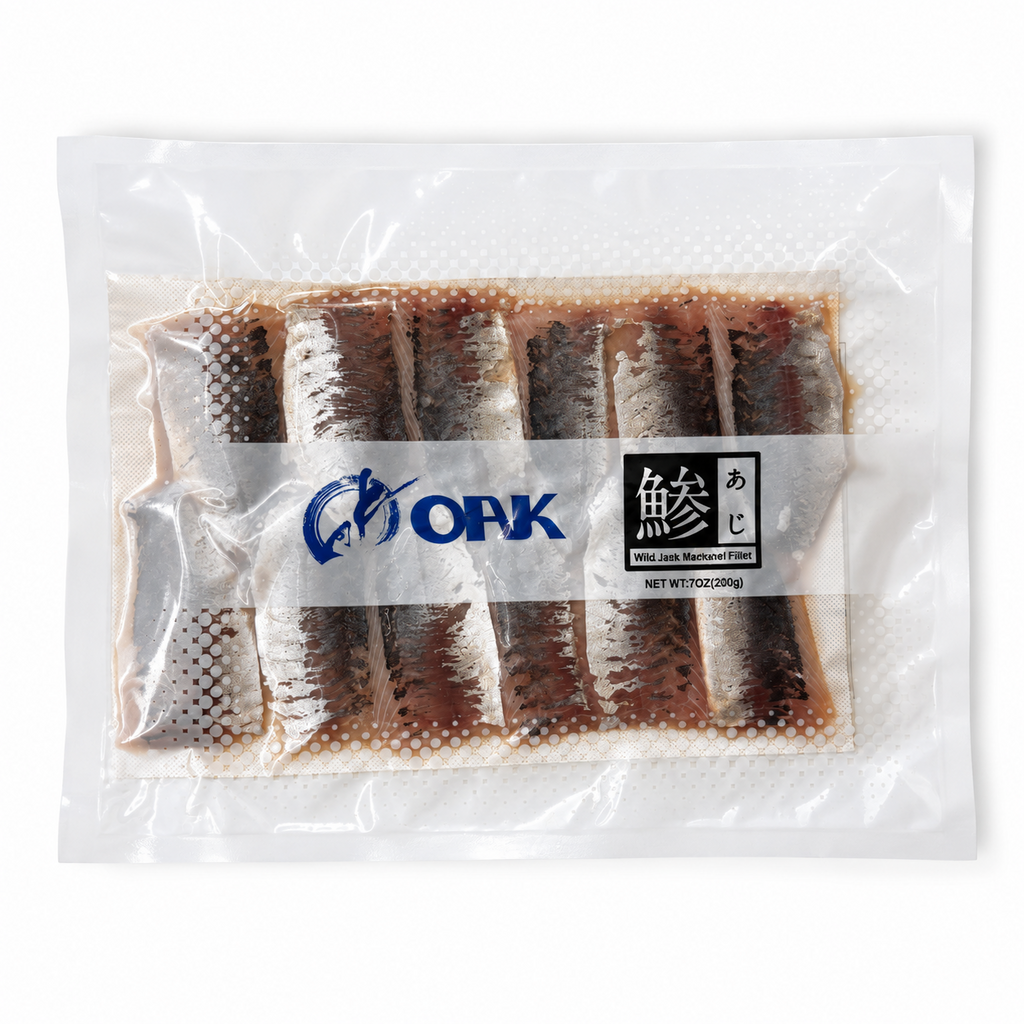 Shime-Aji Vinegar-Cured Striped Jack Mackerel (7oz / 200g)
