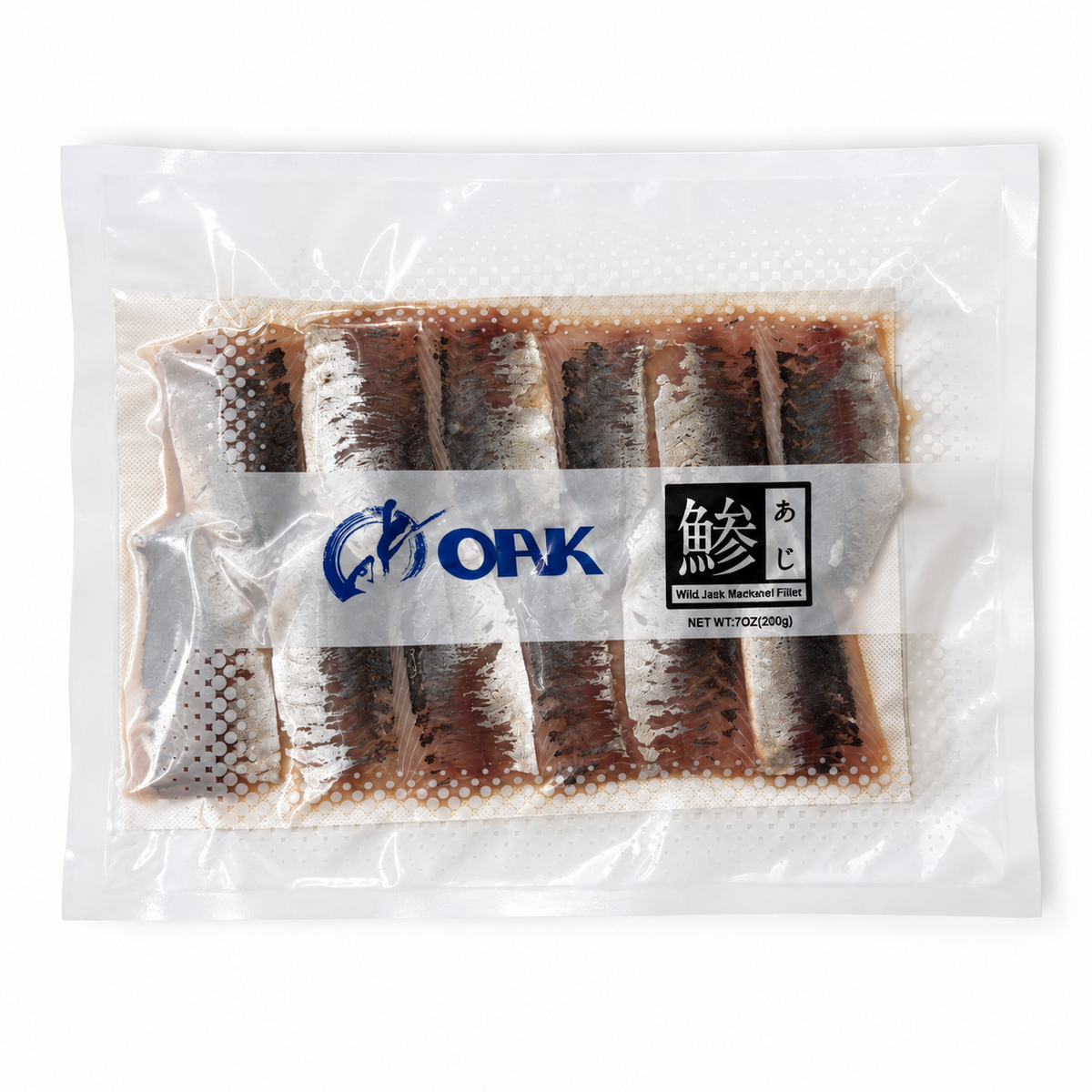 Shime-Aji Vinegar-Cured Striped Jack Mackerel (7oz / 200g)