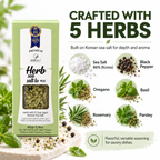 Premium Flavor Sea Salt Grinder - Herb (60g)