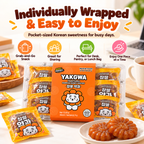 Muziktiger Glutinous Rice Yakgwa – Korean Honey Pastry (15.87oz, 9 pcs)