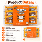 Muziktiger Glutinous Rice Yakgwa – Korean Honey Pastry (15.87oz, 9 pcs)