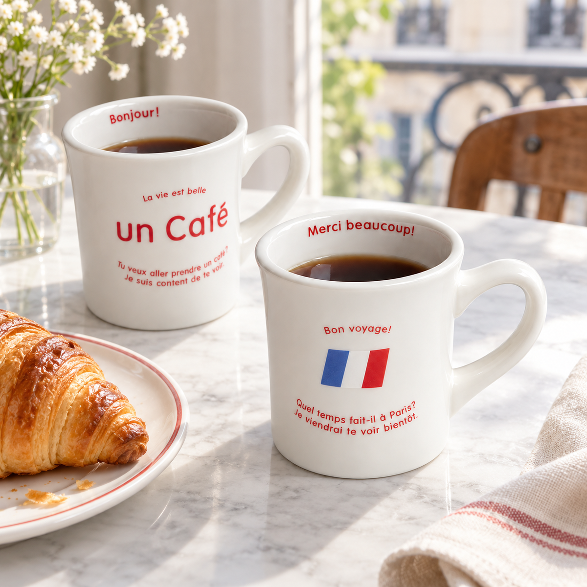 Paris 머그컵 (2개 세트)