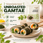 Gamtae Seaweed · Unroasted / Salted Roasted