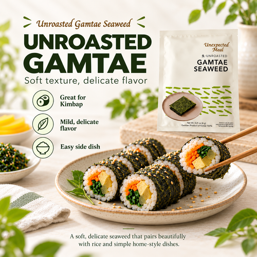 Gamtae Seaweed · Unroasted / Salted Roasted