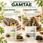 Gamtae Seaweed · Unroasted / Salted Roasted