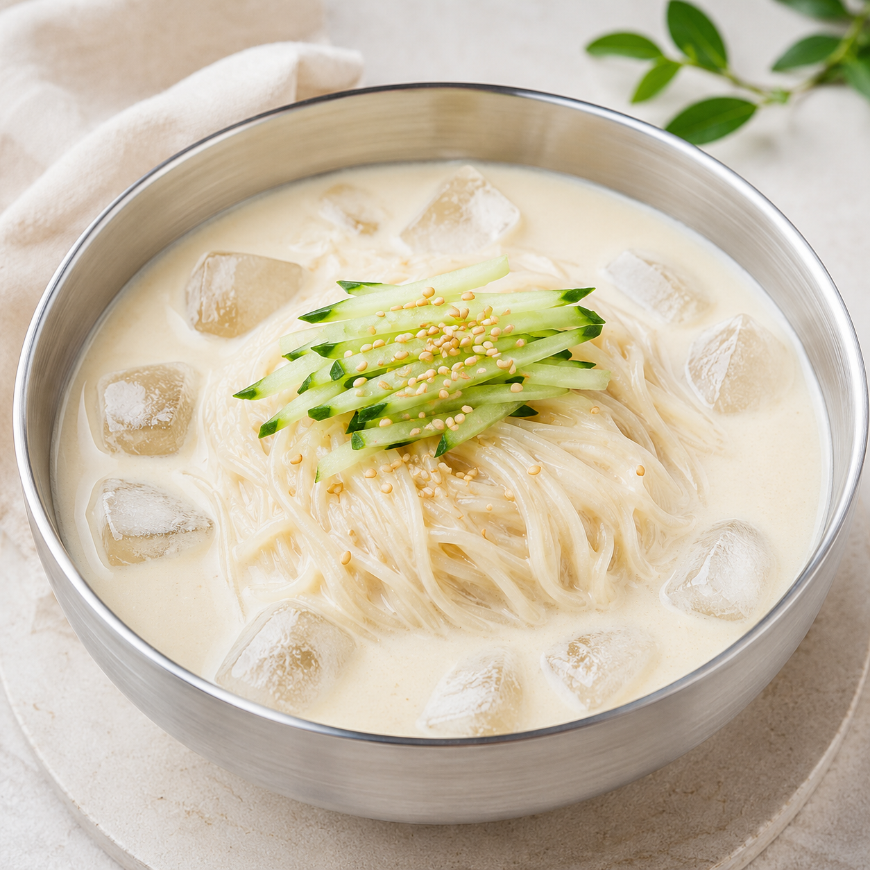 고소하고 진한 제주 콩국물 (500g × 2pks)
