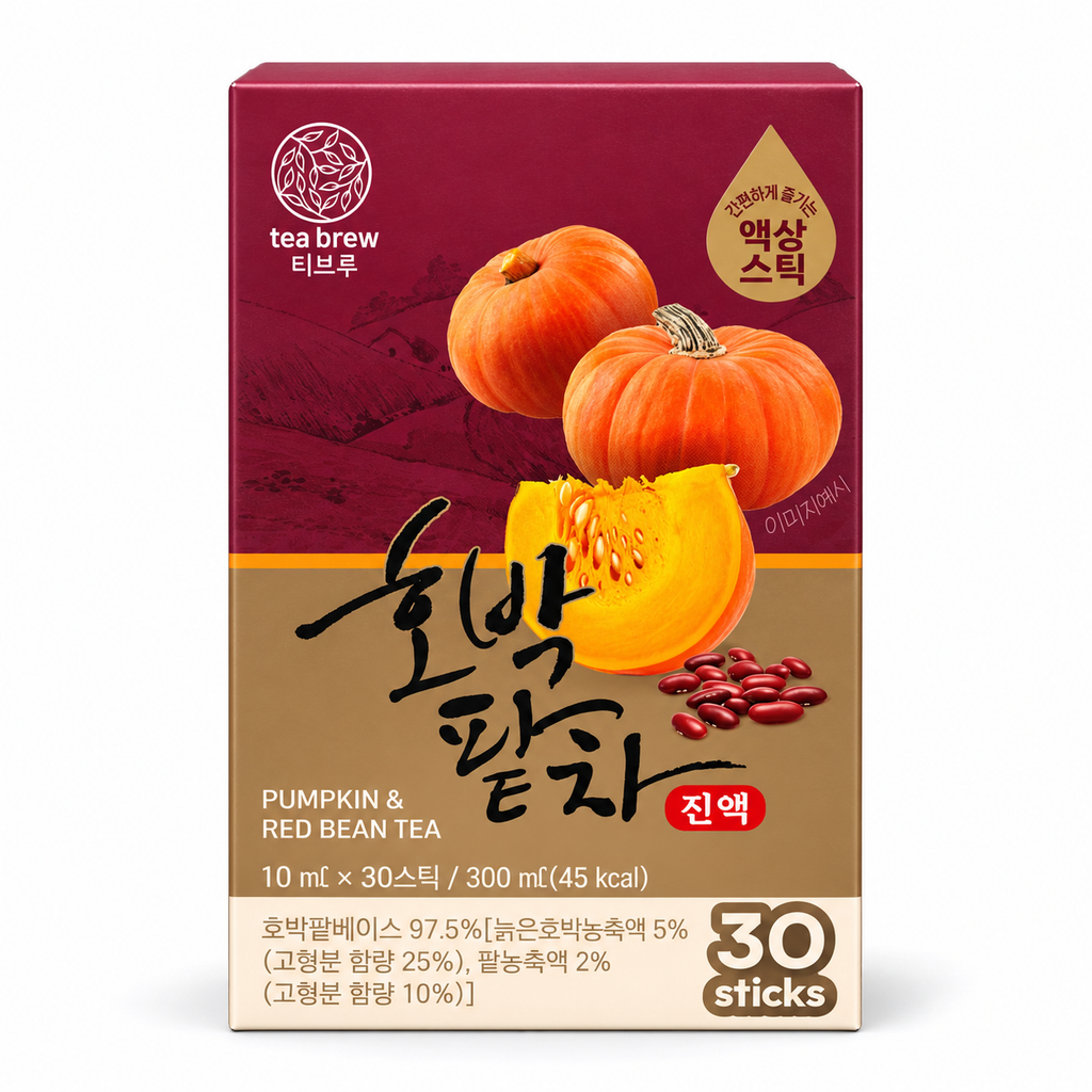 McNulty Tea Brew Korean Tea Concentrate Sticks (10mL × 30 Sticks)