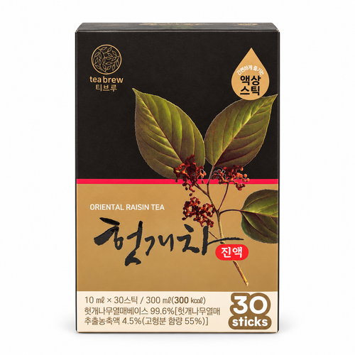 McNulty Tea Brew Korean Tea Concentrate Sticks (10mL × 30 Sticks)