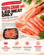 Crab Leg Meat (300g)