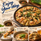 Yun Jumo's Seafood Pajeon, Korean Scallion Pancake