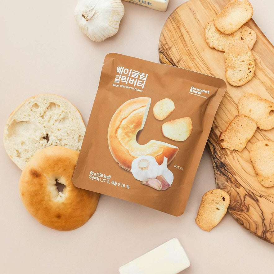 Garlic Butter Bagel Chip [갈릭버터 베이글칩] - Lets Eatscape