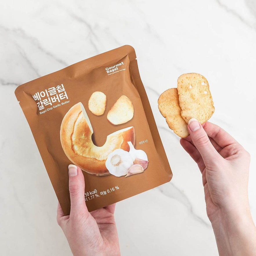 Garlic Butter Bagel Chip [갈릭버터 베이글칩] - Lets Eatscape