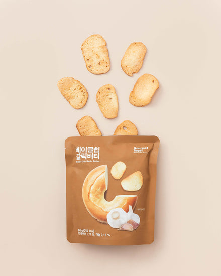Garlic Butter Bagel Chip [갈릭버터 베이글칩] - Lets Eatscape