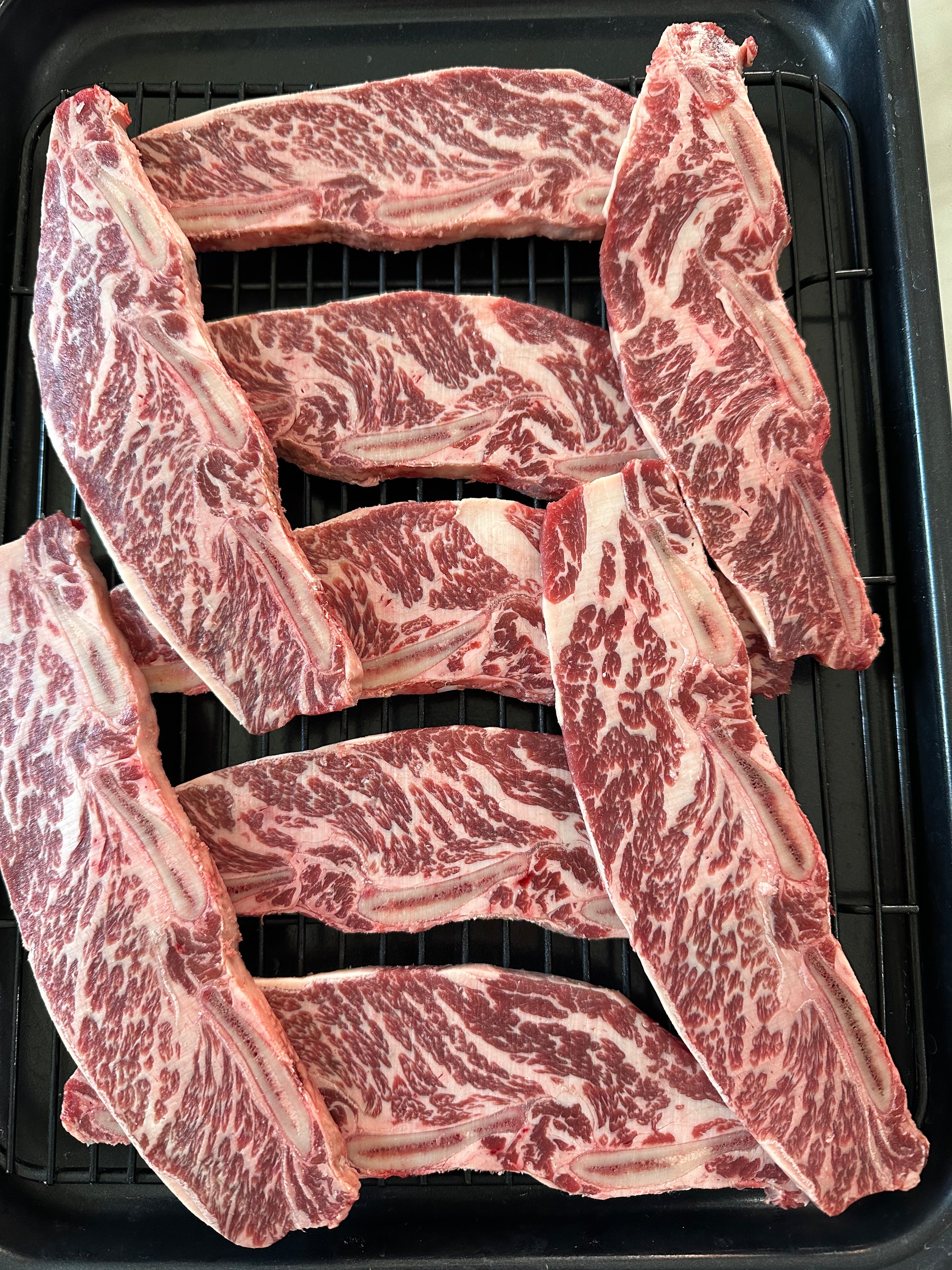 LA Galbi Center Cut Marinated Sliced Beef Short Rib (Avg. 2lb)