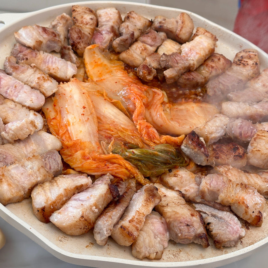 Mugi fuji Pork Belly Pork Belly 보리먹인 무기후지 삼겹살