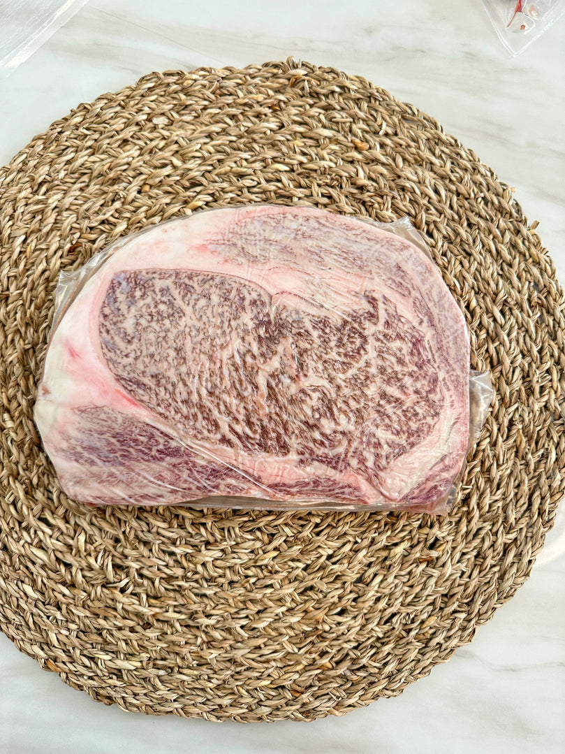 A5 Wagyu Ribeye Steak [A5 와규립아이 스테이크] - Lets Eatscape