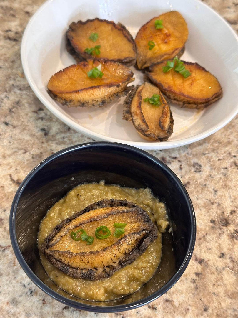 Cooked Abalone [자숙스테이크전복] - Lets Eatscape