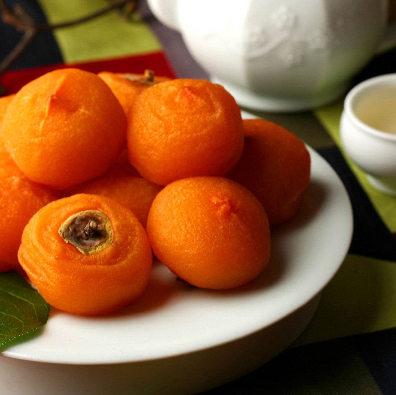 Premium Sweet Dried Persimmon 10pcs (프리미엄 달콤 통아이스반건시) - Lets Eatscape