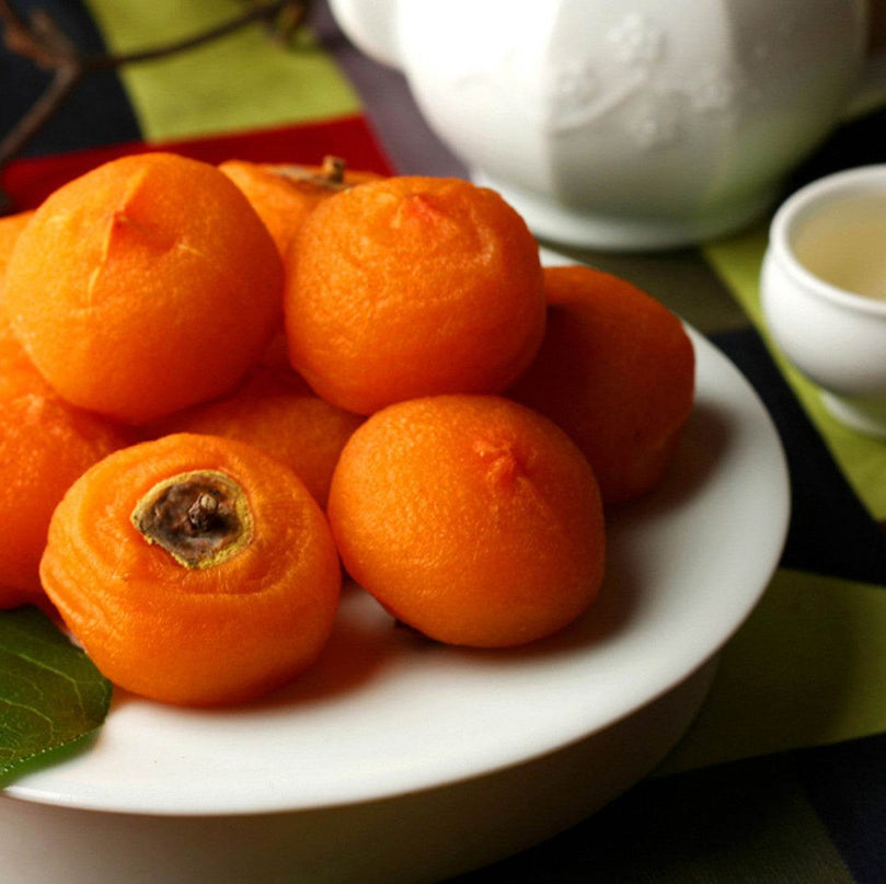 Premium Sweet Dried Persimmon 10pcs (프리미엄 달콤 통아이스반건시) - Lets Eatscape