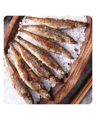 Capelin Fish with Roe