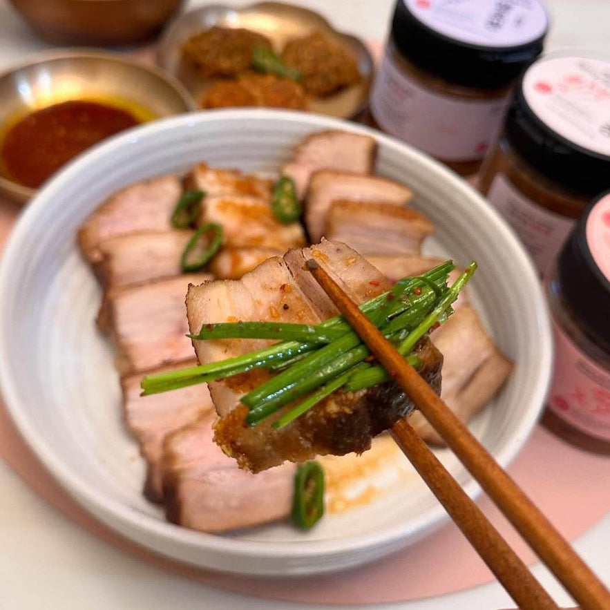 Spain Pork Belly Boiled Pork (스페인삼겹 셰프의 수육) - Lets Eatscape