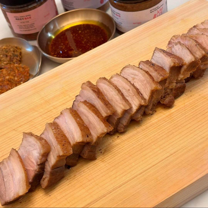Spain Pork Belly Boiled Pork (스페인삼겹 셰프의 수육) - Lets Eatscape