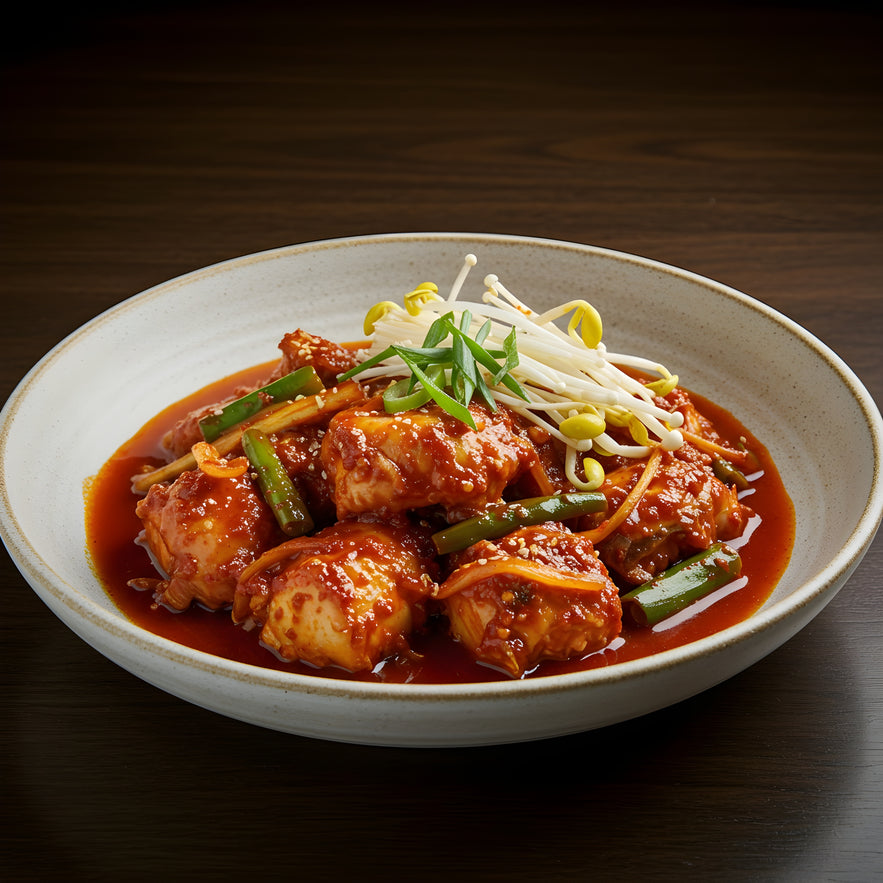 Rich Braised Monkfish 어부백서 군산 아구찜