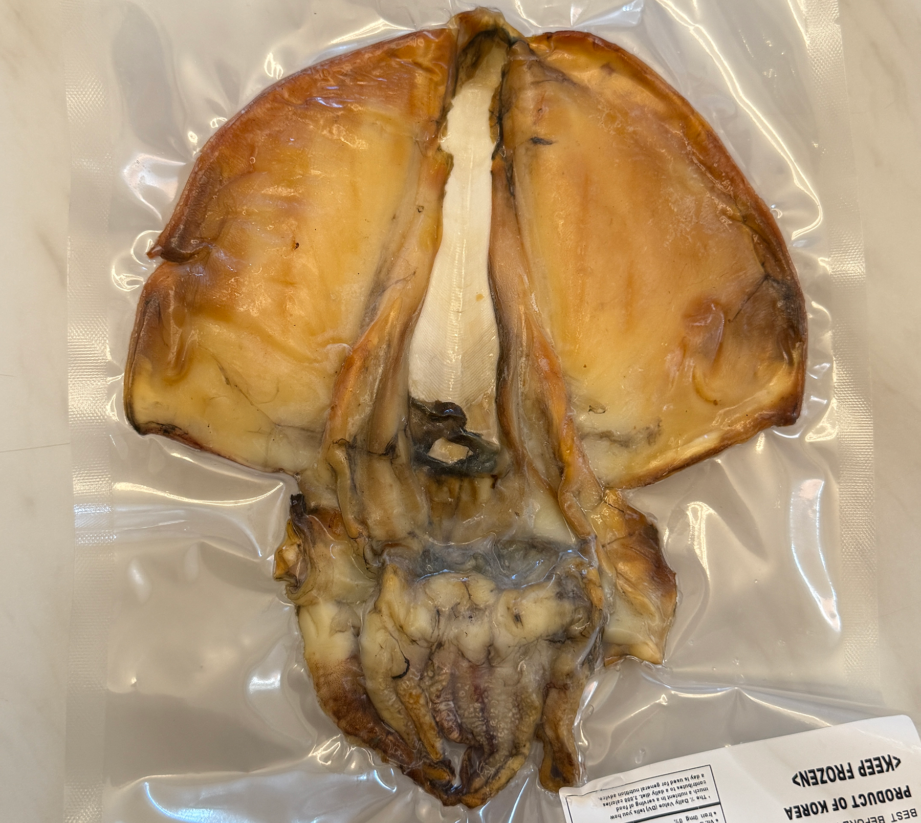Grilled Whole Cuttlefish