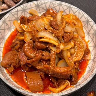 매콤한 오리주물럭