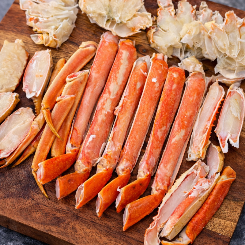 Cooked Snow Crab Legs (Frozen)