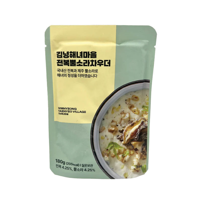 Abalone & Whelk Chowder 전복 뿔소라 차우더 6.34 oz
