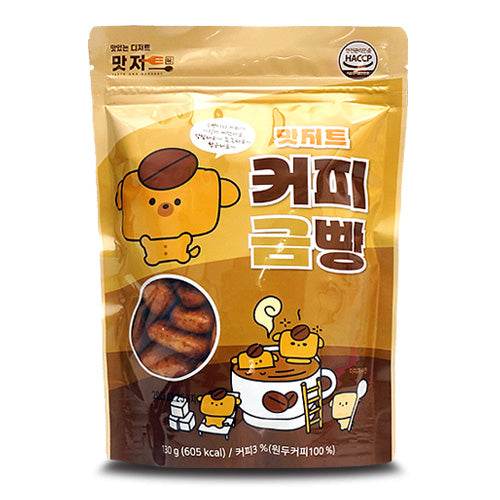 Coffee Bread Snack 크리스피 커피금빵 130g 5 Pack - Lets Eatscape
