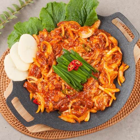 Spicy Stir-fried Duck (고추장 오리주물럭) - Lets Eatscape