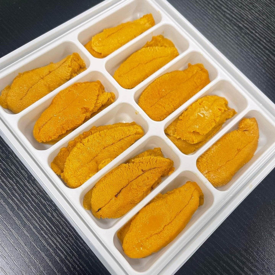 Uni (Sea Urchin-California) - Premium Sashimi Grade [캘리포니아 우니] - Lets Eatscape