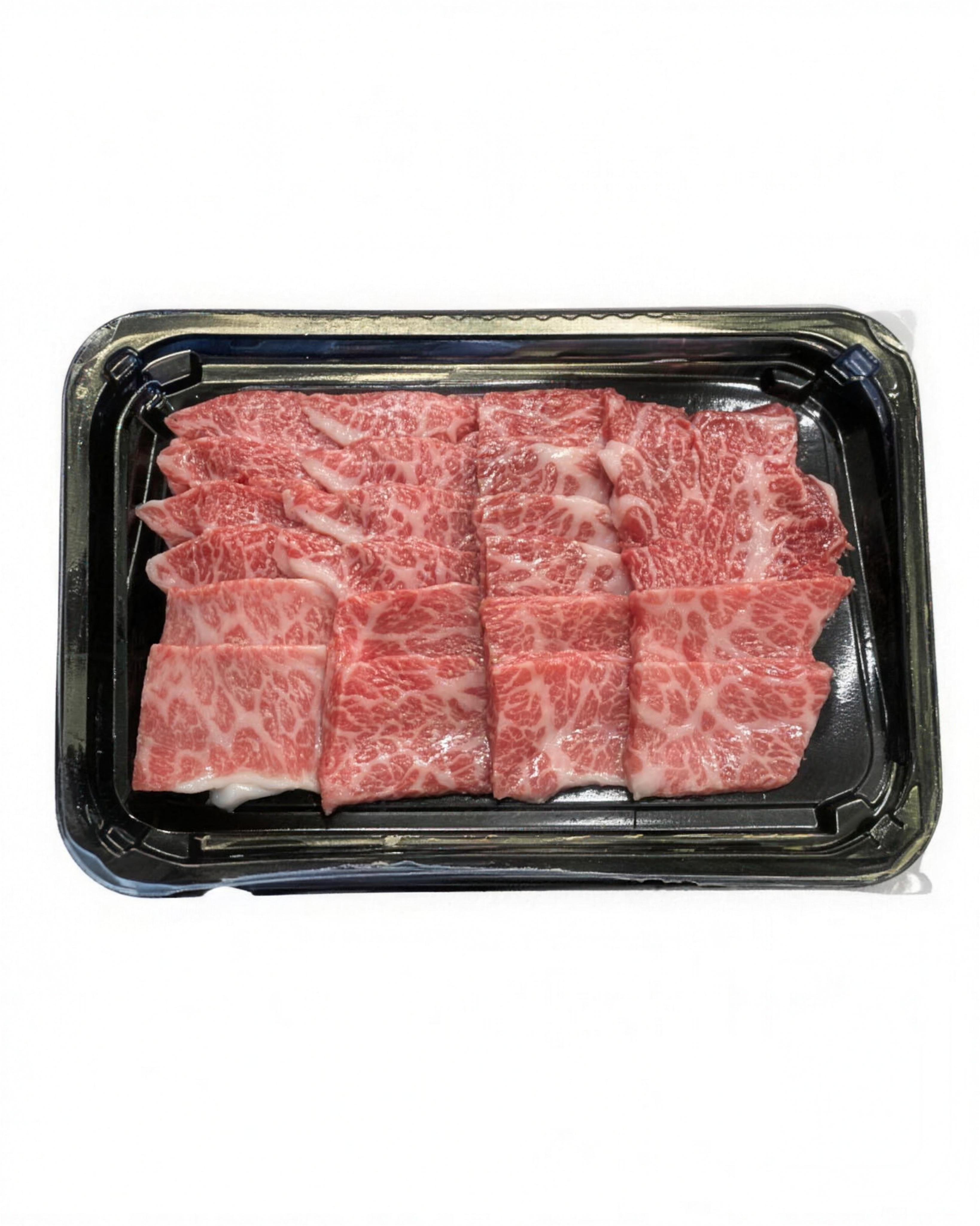 A5 Wagyu Chuck Flap Tail in Yakiniku Cut