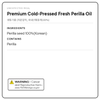 Premium Cold-pressed Fresh Perilla Oil (180ml)