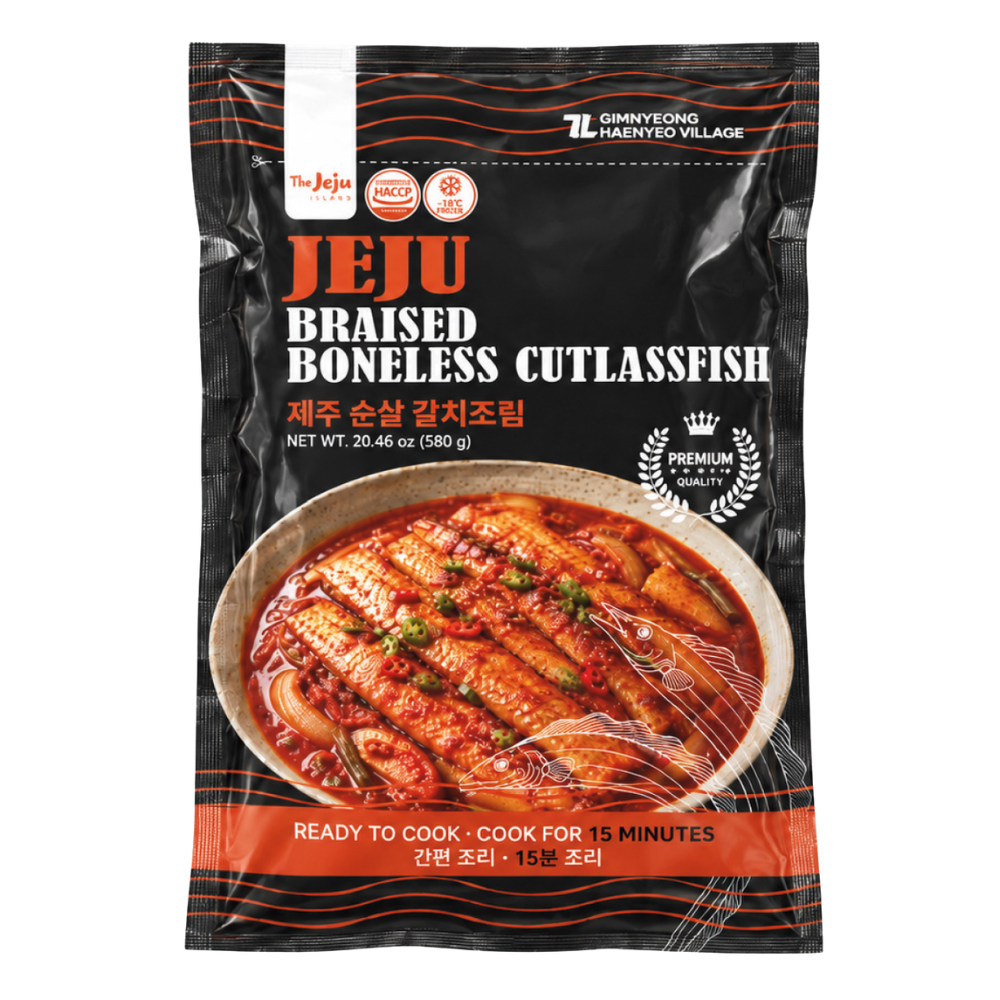 Jeju Boneless Braised Cutlassfish (Galchi-jorim)