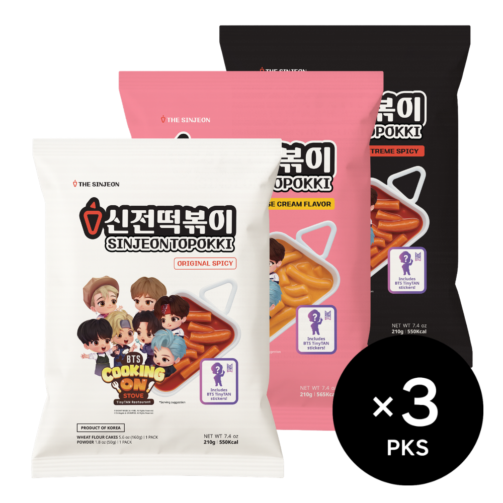 Sinjeon Tteokbokki (7.4oz × 3pks)