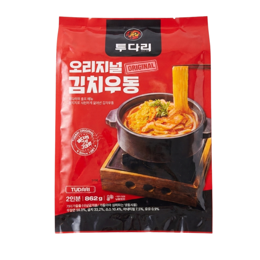 투다리 김치우동 (862g)