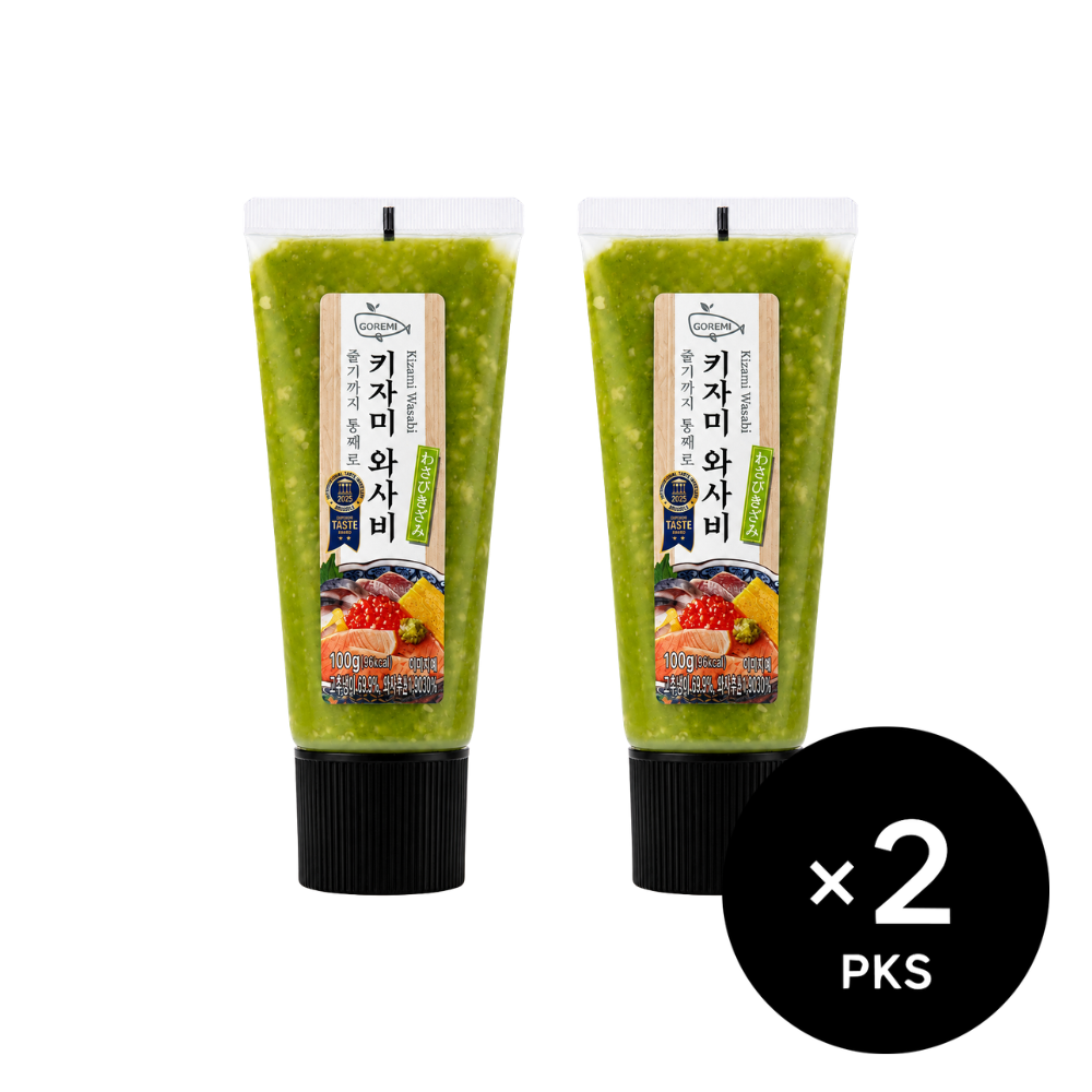 Kizami Wasabi (3.53oz / 100g × 2pks)