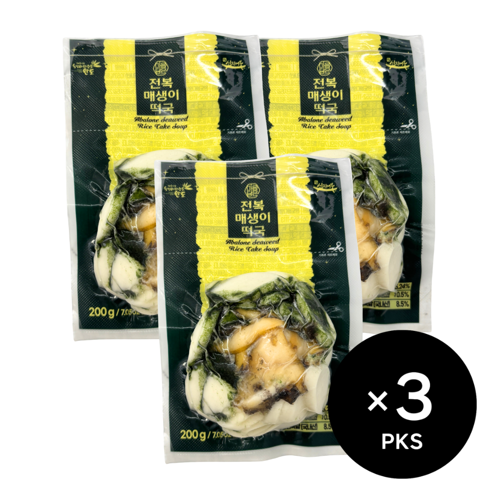 Abalone & Maesaengi Seaweed Soup (160g × 3pks)
