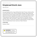 Crispy Kimchi Pancake Mix / Mung Bean Pancake Mix