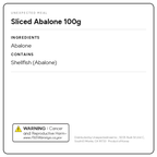 Sliced Steamed Abalone (3.5oz × 2pks)