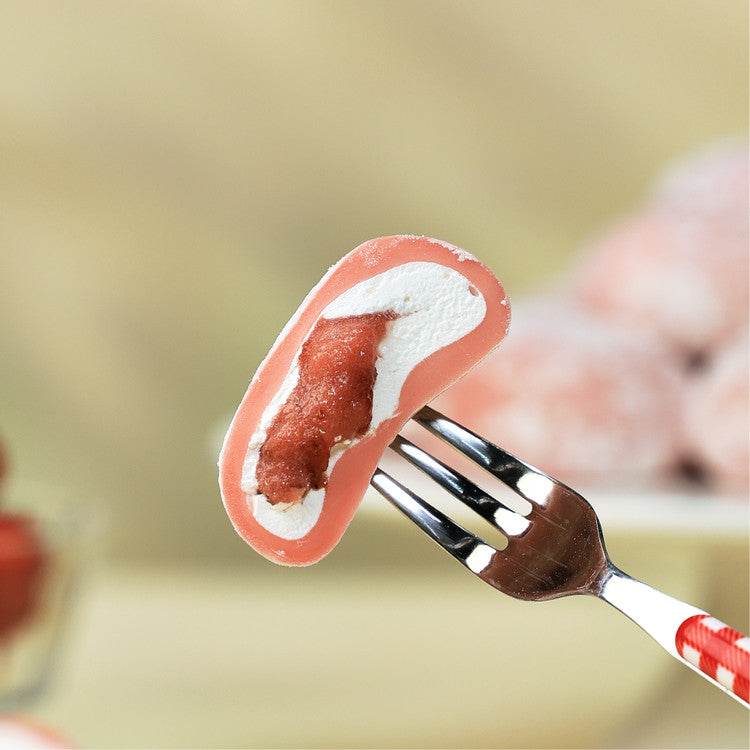 Strawberry Cream Mochi (딸기 크림모찌 6p 박스) - Lets Eatscape