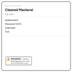 Frozen Mackerel & Spanish Mackerel Fillet Set (13.4oz + 13.4oz) (26.8oz)