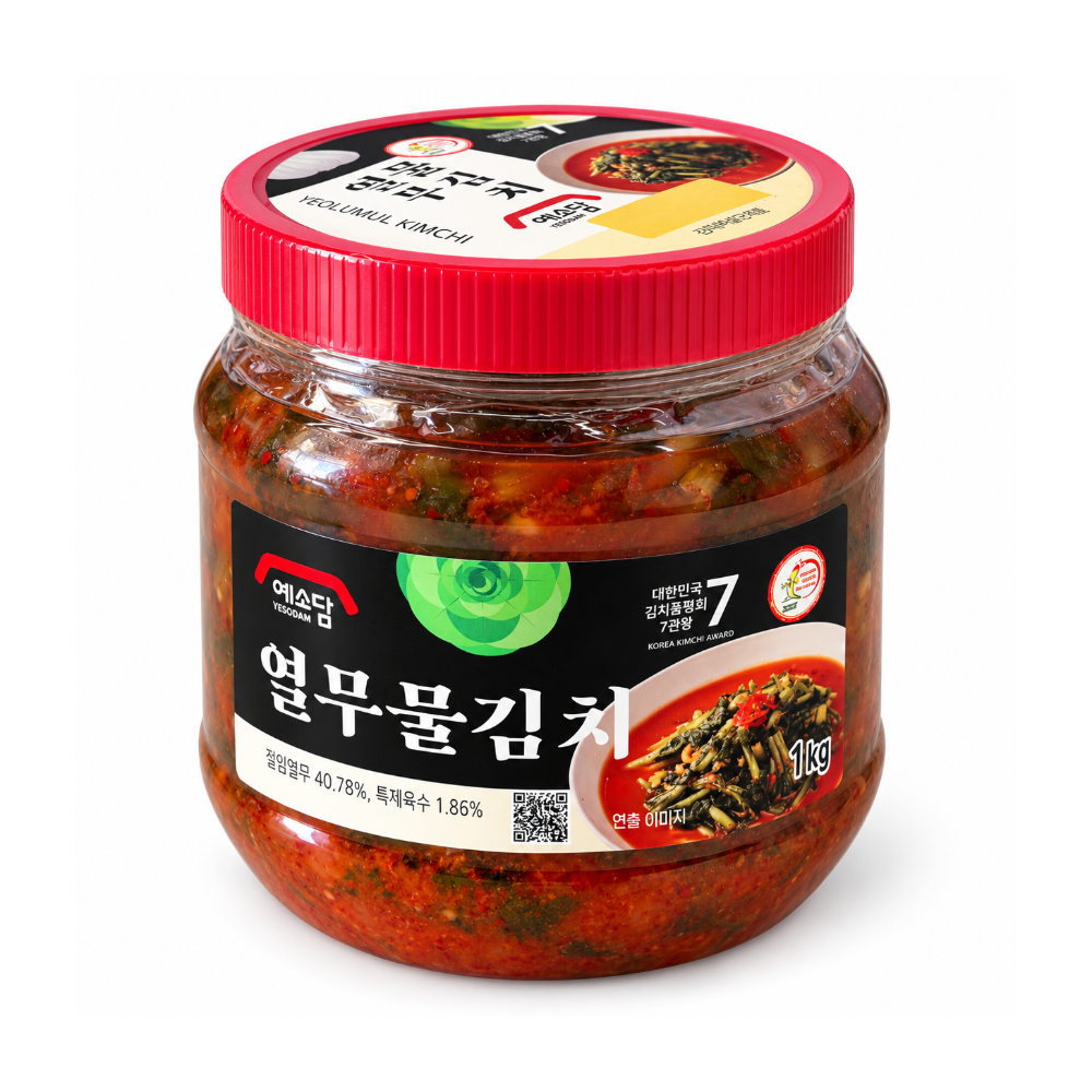 Yesodam Yeolmu Mul Kimchi, Young Radish Water Kimchi (1kg)